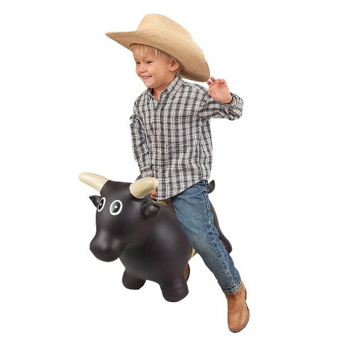 Big Country Toys Juguetes para niños Bouncy Bull – Juguetes de rodeo para  niños a partir de 3 años – Animales inflables para niños pequeños – Juguete