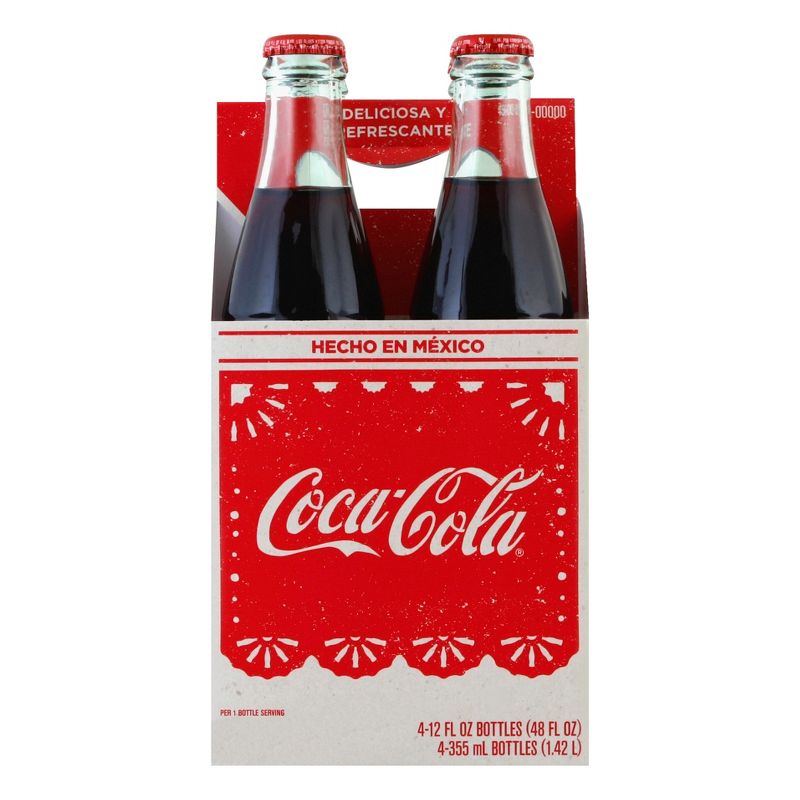 Coca-Cola de Mexico - 4pk/12 fl oz Glass Bottles, 3 of 5