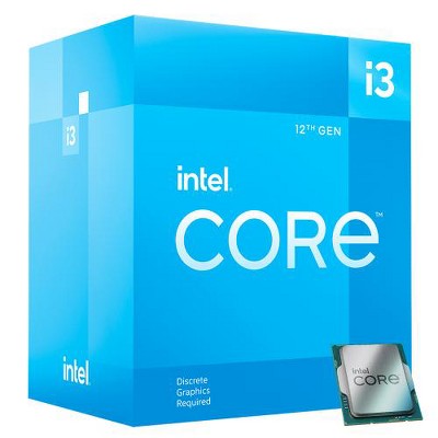 Intel Core i3-12100F Desktop Processor - 4 Cores (4P+0E) & 8 Threads - Up to 4.30 GHz Turbo Speed - DDR5 and DDR4 support - PCIe 5.0 & 4.0 support
