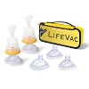 LifeVac Home & Yellow Travel Combo Kit - Portable Suction Rescue Device, First Aid Kit for Kids and Adults, Airway Suction for Children and Adults - 2 of 4