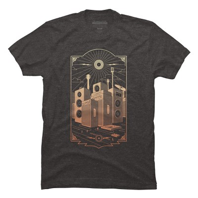 Men's Design By Humans Sound City By Gammaray85 T-Shirt