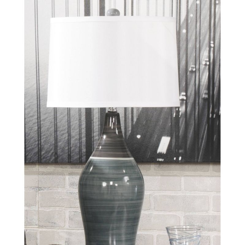 Set of 2 Niobe Table Lamps Gray - Signature Design by Ashley, 1 of 4