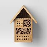 11.6" Wood Insect House Brown - Smith & Hawken™