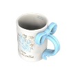 Zak Designs 18oz Cinderella Bow Sculpted Handle Mug - 3 of 4