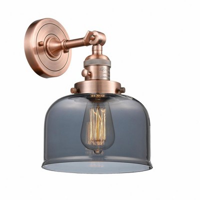 Bell - 1 Light Wall Sconce In Industrial Style-12 Inches Tall and 8 Inches Wide
