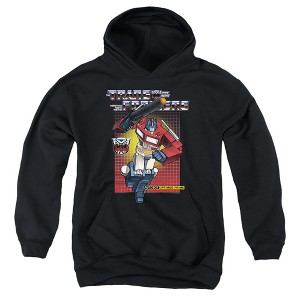 Boys’ Transformers Optimus Prime Hooded Sweatshirt - 1 of 4