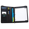 Case-it Executive Zippered Padfolio with Removable 3-Ring Binder and Letter Size Writing Pad - 2 of 3
