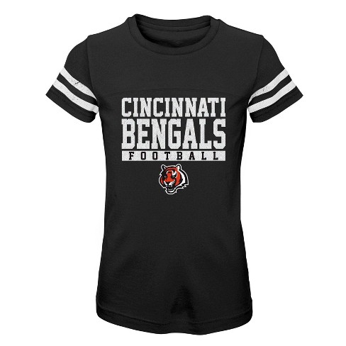 Nfl Cincinnati Bengals Women's Roundabout Short Sleeve Fashion T-shirt :  Target