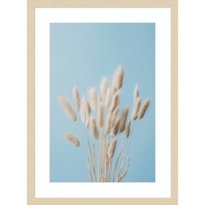Amanti Art Bunny Grass No 3 by Pictufy Studio III Wood Framed Wall Art Print - 1 of 4