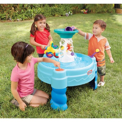 swirling seas water table