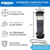SWIMLINE HYDROTOOLS Cartridge Pool Filter System, 100 SQ FT, 1.2 THP Pump for Above Ground Pools up to 40,000 Gallons, Black/Grey - 2 of 4