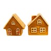 Transpac 2.75 In Peppermint Salt & Pepper Set Christmas Salt And Pepper Shaker , Gingerbread Holidays Candy (2PC) - 3 of 3