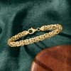 Ross-Simons 10kt Yellow Gold Byzantine Bracelet - 3 of 4