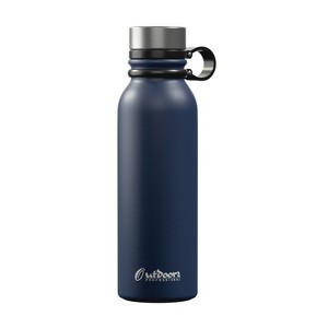 Outdoors Professional 20-Oz. Stainless Steel Double-Walled Vacuum-Insulated Travel Bottle with Leakproof Screw Cap - 1 of 4