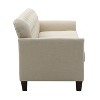 Hilda 73"Wide Living Room sofa with Flared Arms | ARTFUL LIVING DESIGN-BEIGE - 3 of 4