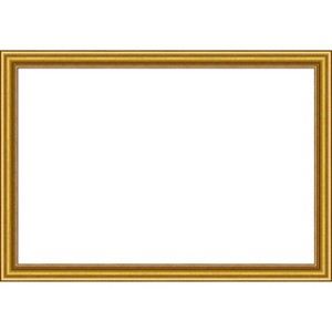 Amanti Art Townhouse Gold Framed Dry Erase Magnetic Board - 1 of 4