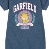 Girls' - Garfield - Collegiate Graphic Short Sleeve Fleece Dress - 2 of 4