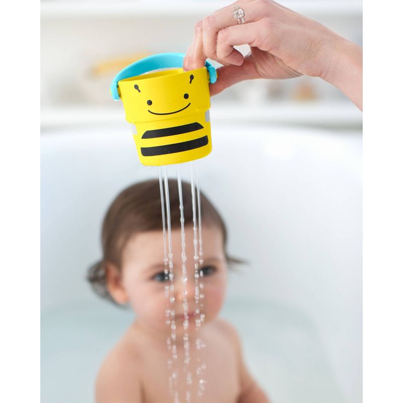 Skip Hop Stack Pour Buckets Bath Toy - 5pc, 2 of 11
