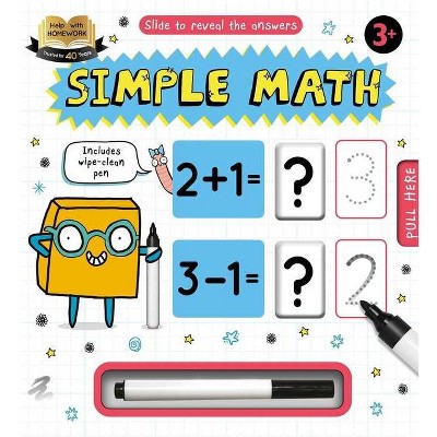 Help with Homework Simple Math - by  Igloobooks (Board Book)