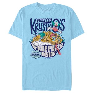 Men's The Simpsons Frosted Krusty O's T-Shirt - 1 of 4