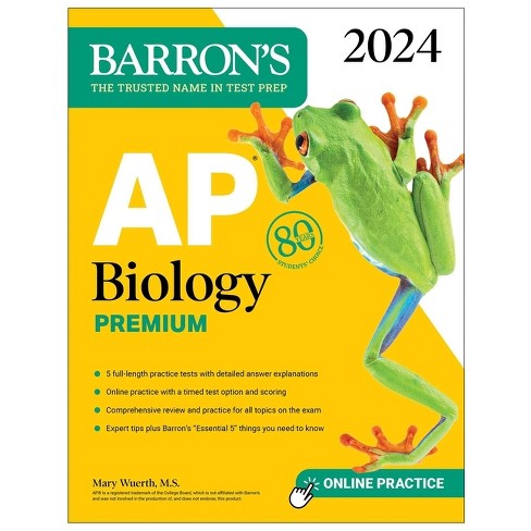 Barron's Test Prep: Barron's Science 360: A Complete Study Guide to Biology  with Online Practice (Paperback)