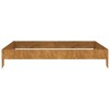 VidaXL Garden Raised Bed 39.4 in.x39.4 in.x7.3 in. Corten Steel - 3 of 4