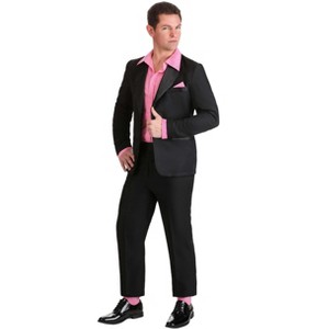 HalloweenCostumes.com Men's Grease Prom Danny Zuko Halloween Costume Suit | Adult Movie-Inspired Attire - 1 of 4