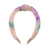 Unique Bargains Exquisite Printed Crumpled Knot Headband 1 Pc - 4 of 4
