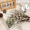 Aoibox 12pcs Artificial White Berry Stems for Christmas Tree Holiday Centerpiece Garland Wreath DIY Winter Floral Decor - 2 of 4
