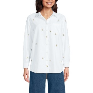 Lands' End Women's Oxford Shirt - 1 of 4