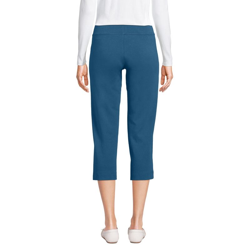 Lands' End Women's Starfish Mid Rise Crop Pants, 2 of 7