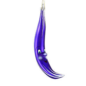 Italian Ornaments 6.0 Inch Crescent Moon Italy Space Ornament Sbk Exclusive Tree Ornaments - 1 of 3