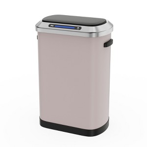 Dolonm 50L Smart Sensor Trash Can - Automatic Motion-Activated Lid, Stainless Steel, Hands-Free, Silent Closing - 1 of 4