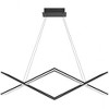 Quoizel Lighting Newman 1 - Light Chandelier in  Matte Black - 2 of 4