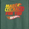 Women's - Hot Wheels - Valentine's Made to Race Lightweight French Terry Wide Neck Long Sleeve Shirt - 2 of 4