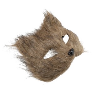 Unique Bargains Long-haired Foxes Party Mask 1 Pc - 1 of 4