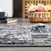 Retro Distressed Rug for Living Room Bedroom Decor Vintage Soft Thin Low Pile Soft Area Rug Indoor Washable Non Slip Carpet - 3 of 4