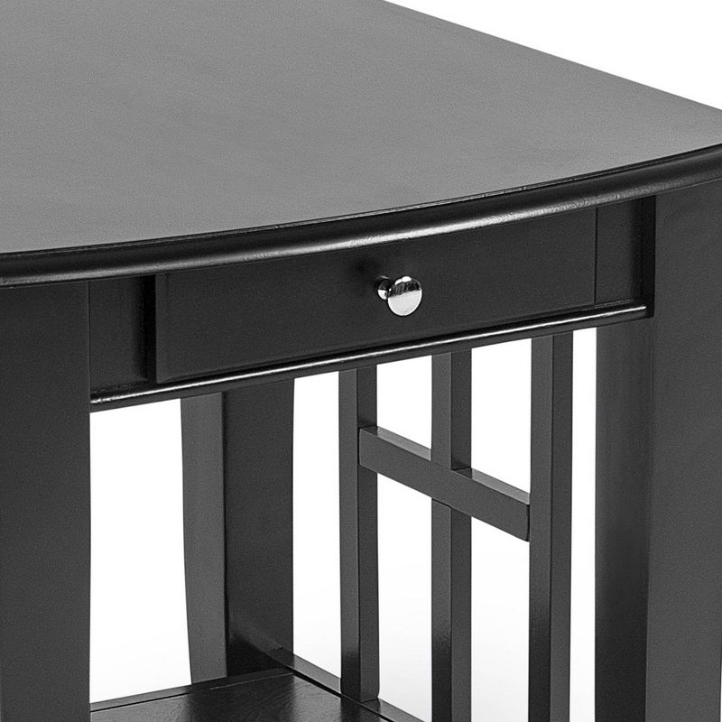 Cassidy End Table Black - Steve Silver, 4 of 5