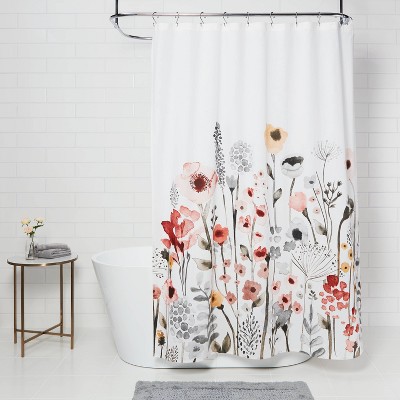 Long Shower Curtain Hooks Target, Lips Shower Curtain Hooks