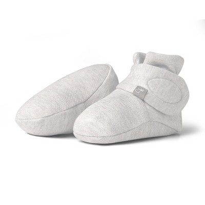 Goumikids Viscose Made From Bamboo + Organic Cotton Stay-on Boots - storm gray 0-3m