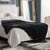 Cozy Bliss Faux Fur Throw Blanket – Plush Bubble-Shaped Plush Throw for Couch, Sofa, and Bedroom - 2 of 4