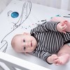 JumpOff Jo – Fitted Mini Crib Sheet (24 x 38 x 5 Inches) - Fits Portable Crib, Playard, and Playpen Mattresses and Mats - Soft 100% Cotton - 4 of 4