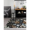 World Rug Gallery Beige Multi Garden Floral Indoor Area Rug - 2 of 4