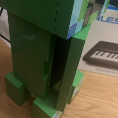 Made my fridge into a giant creeper for my sons 10th Birthday