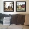 2Piece Vignette The Old Mare,Heading' Home Black Framed Wall Art for Living Room,Bedroom Wall Art Print for Home Decor by Billy Jacobs - 2 of 4