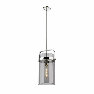 Pilaster - 1 Light Stem Hung Pendant In Industrial Style-17.13 Inches Tall and 9.38 Inches Wide