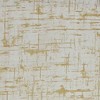 RLF Home Zino Gold Thin Lines Regal Window Treatment High Quality Valance 3" Rod Pocket 50" x 17" Gold/Ivory - 3 of 3