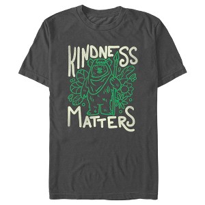 Men's Star Wars Ewok Kindness Matters T-Shirt - 1 of 4