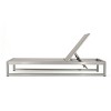 PAGED Patio Chaise Lounges Set of 2 Aluminum Frame Recliner with Mesh Modern Lounge Chair for Garden, Poolside - 4 of 4
