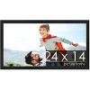 PosterPalooza | Decor Black Picture Frame - UV Acrylic, Backing Board, Hanging Hardware Included - 2 of 4